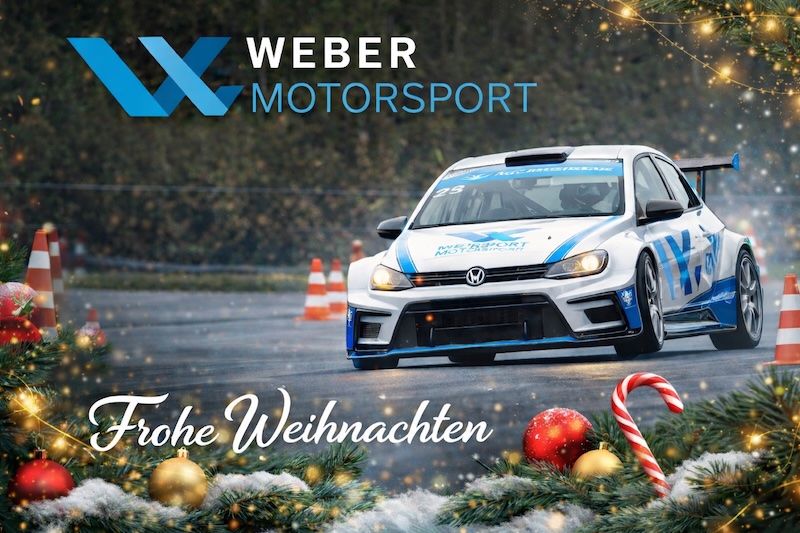 Weber Motorsport – Jahresrückblick & Weihnachtsgrüße
